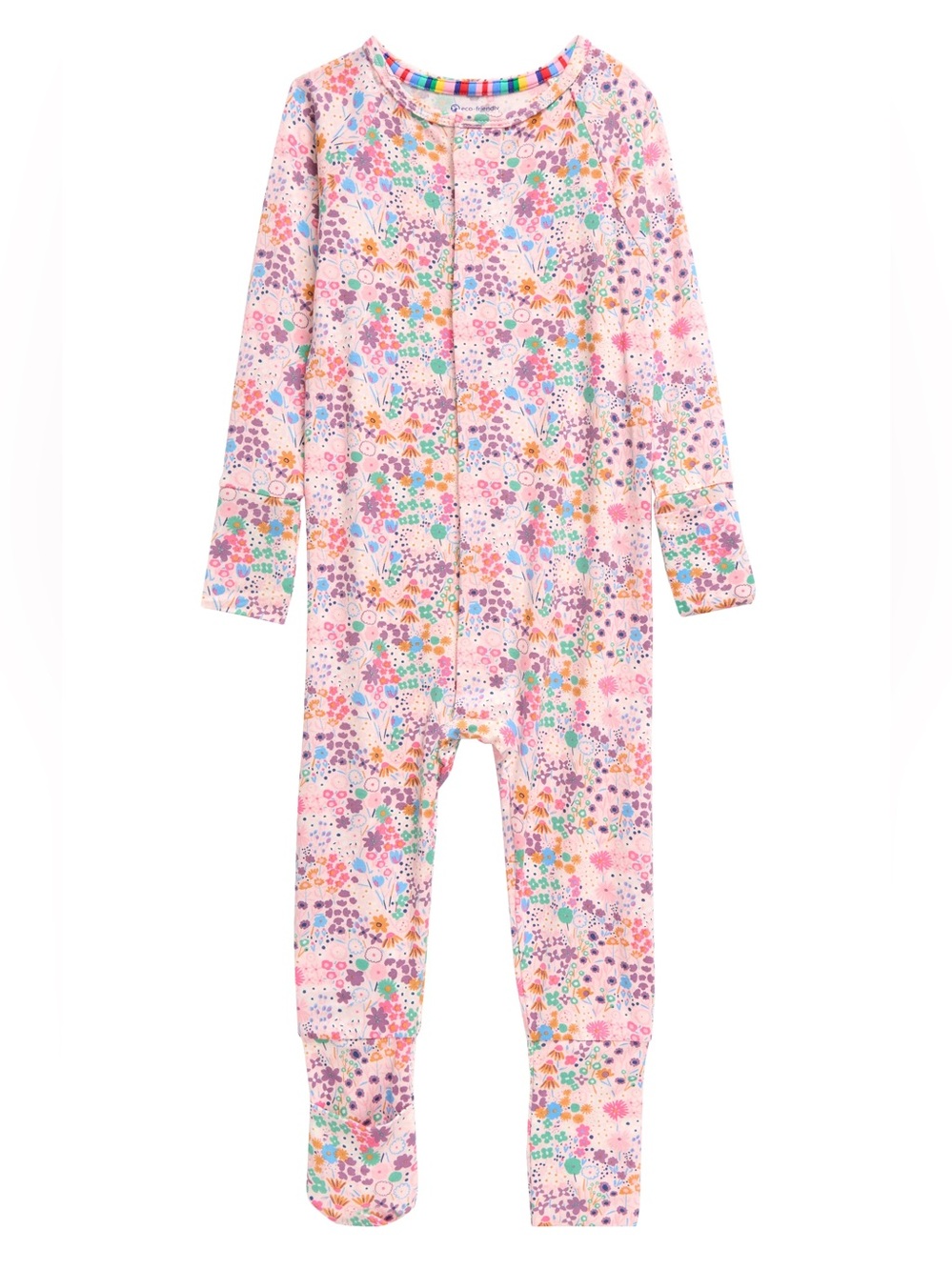 MAGNETIC ME BAMBOO FLORAL FOOTIE